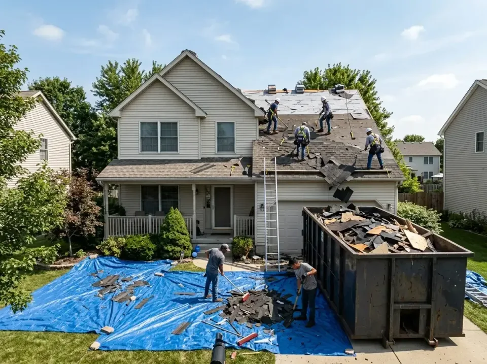roof-replacement-debris-remova-004 — frequently asked questions, Cheapest Dumpster Rentals in Hillside, IL